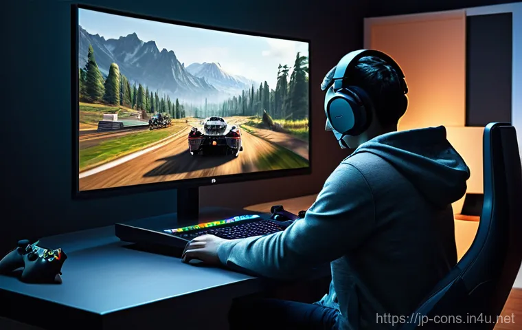 비디오게임기의 가격 변천사 - **Prompt 2: The 90s Graphics Revolution**
    A dynamic scene featuring a group of three teenagers, ...